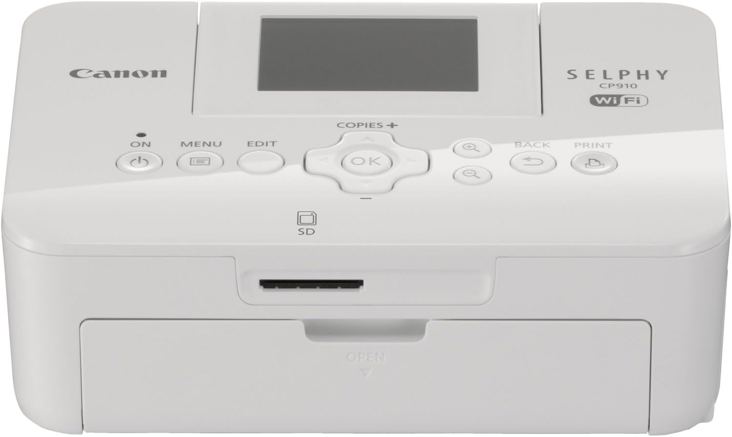 Canon SELPHY CP910 Portable Wireless Compact Color Photo Printer, White