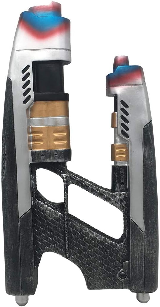 Cafele Star Lord Blaster Resin 1:1 Replica Cosplay for Guardians of The Galaxy Peter Quill Halloween Costume Accessories (2 pcs/a Set)