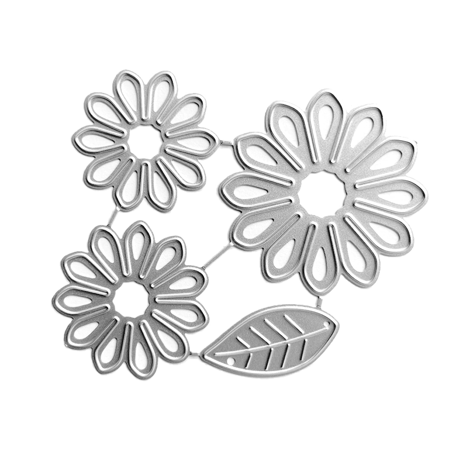HDUBKHE Metal Die Cuts Flower Embossing Stencil Cutting Dies for Card Making Scrapbooking Paper Craft Template Cutting Template