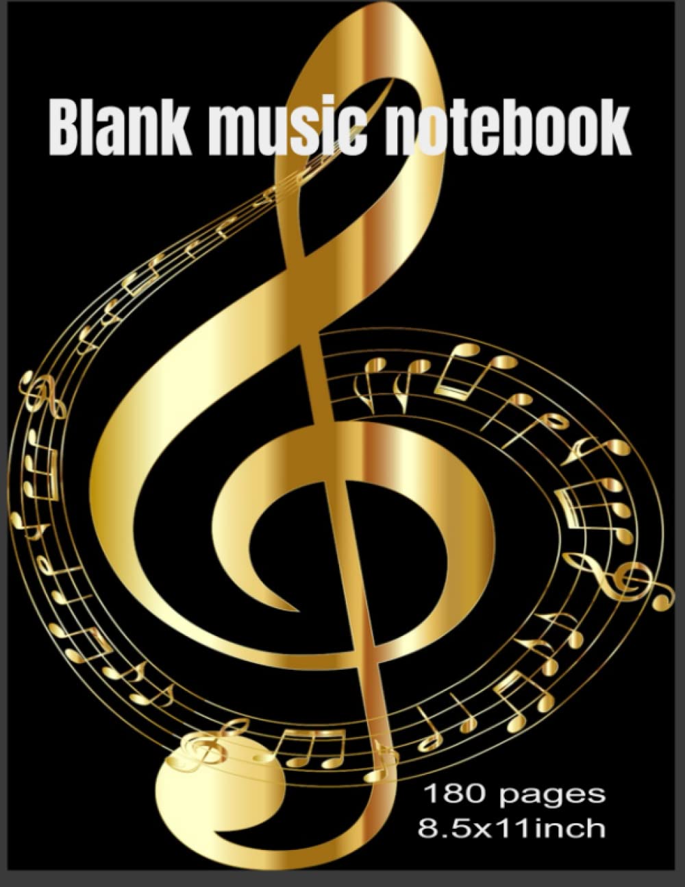 Blank Music Notebook