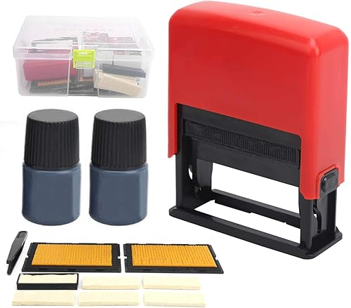 Miniatura 3 de YWBL-WH Máquina de codificación de fecha ajustable Manual de sello de fecha pequeña impresión Suministros industriales B2.5 con tinta de impresora