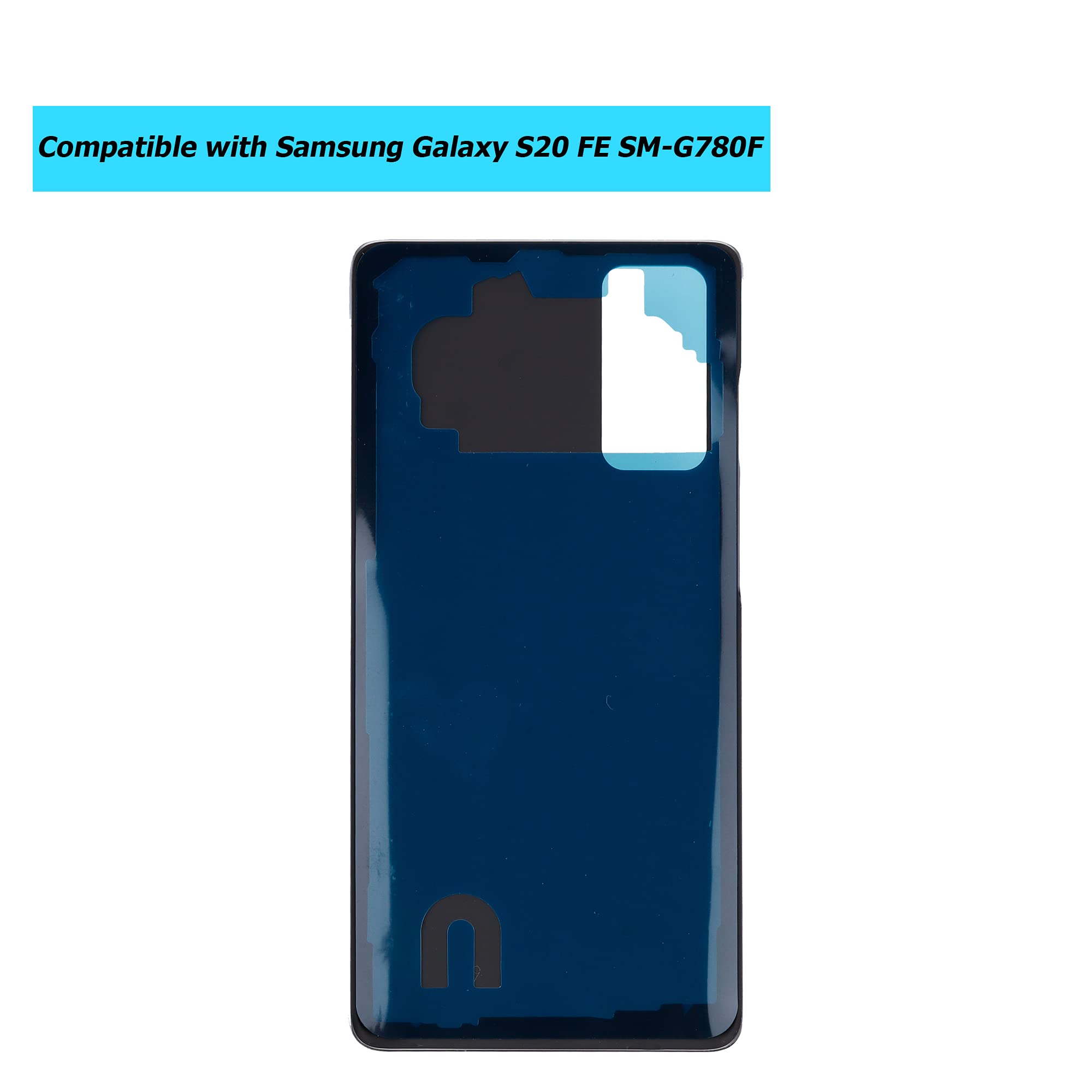Amazon.com: Vvsialeek Replacement Battery Door Cover Back Cover