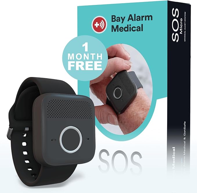 Bay Alarm Medical SOS Micro Easy Use Medical Alert for Seniors