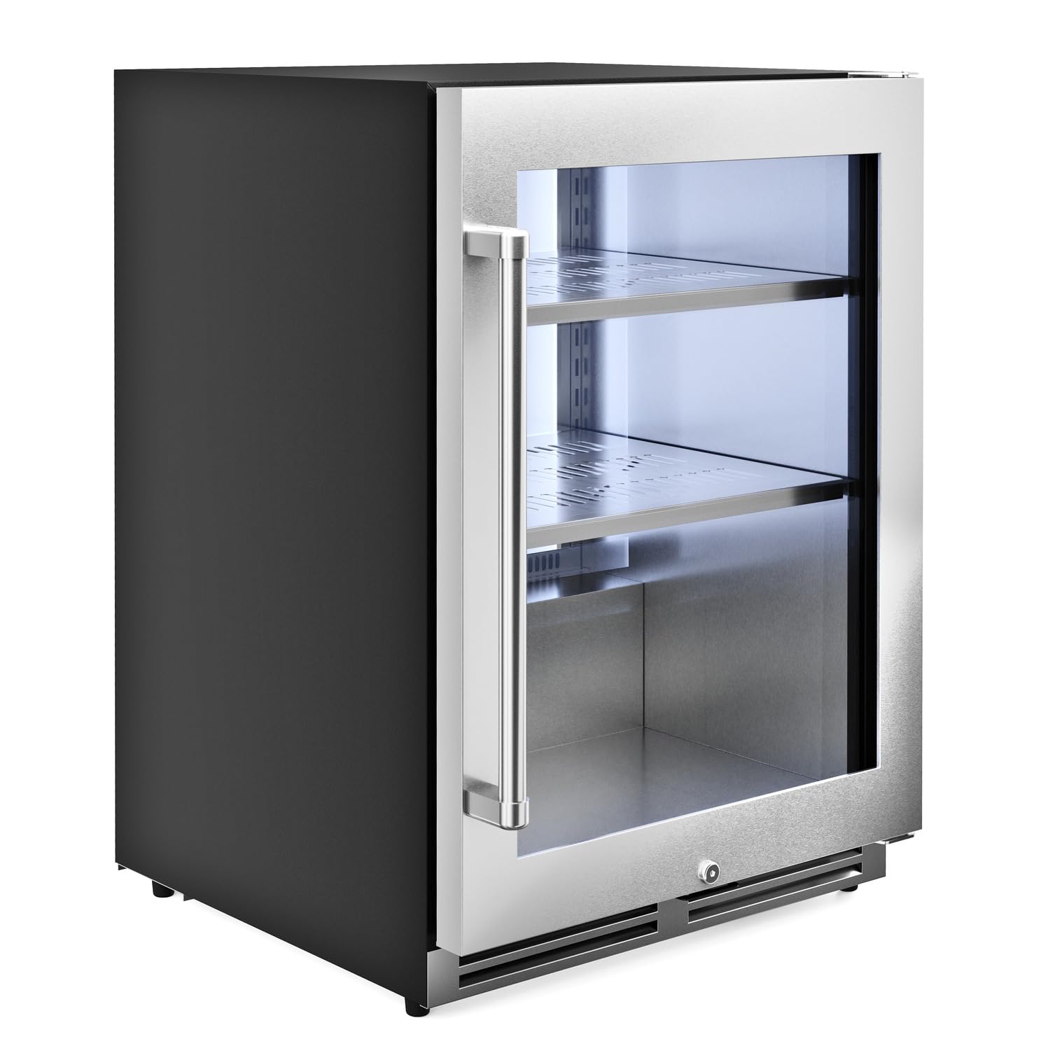 Thor Kitchen Professional Under-Counter 24-Inch Beverage Cooler - Model Tbr24u on Fridge.com - View 4