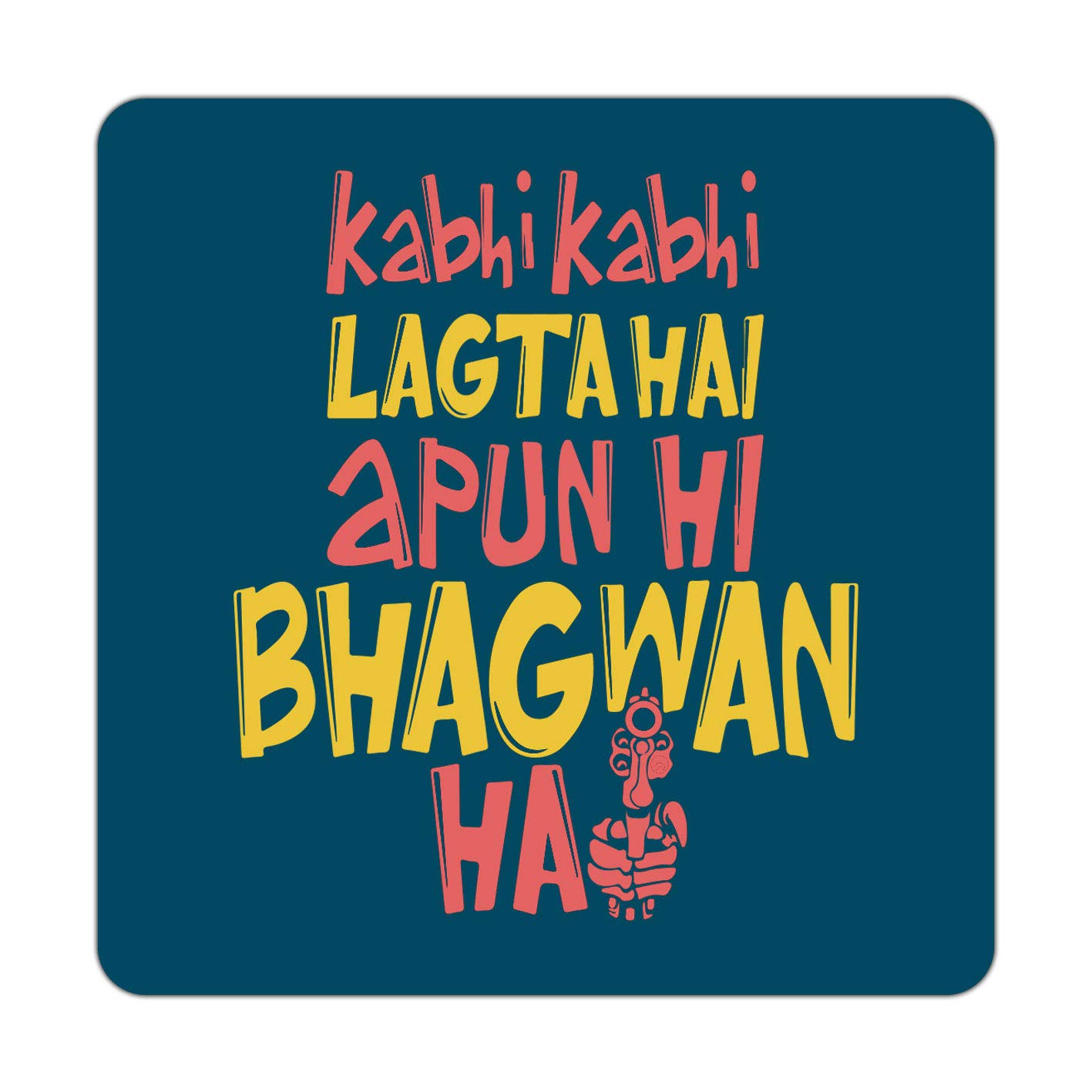 ASHVAH Attitude Coasters - Prints & Typography -6 ASHVAH Attitude Coasters - Prints & Typography -6