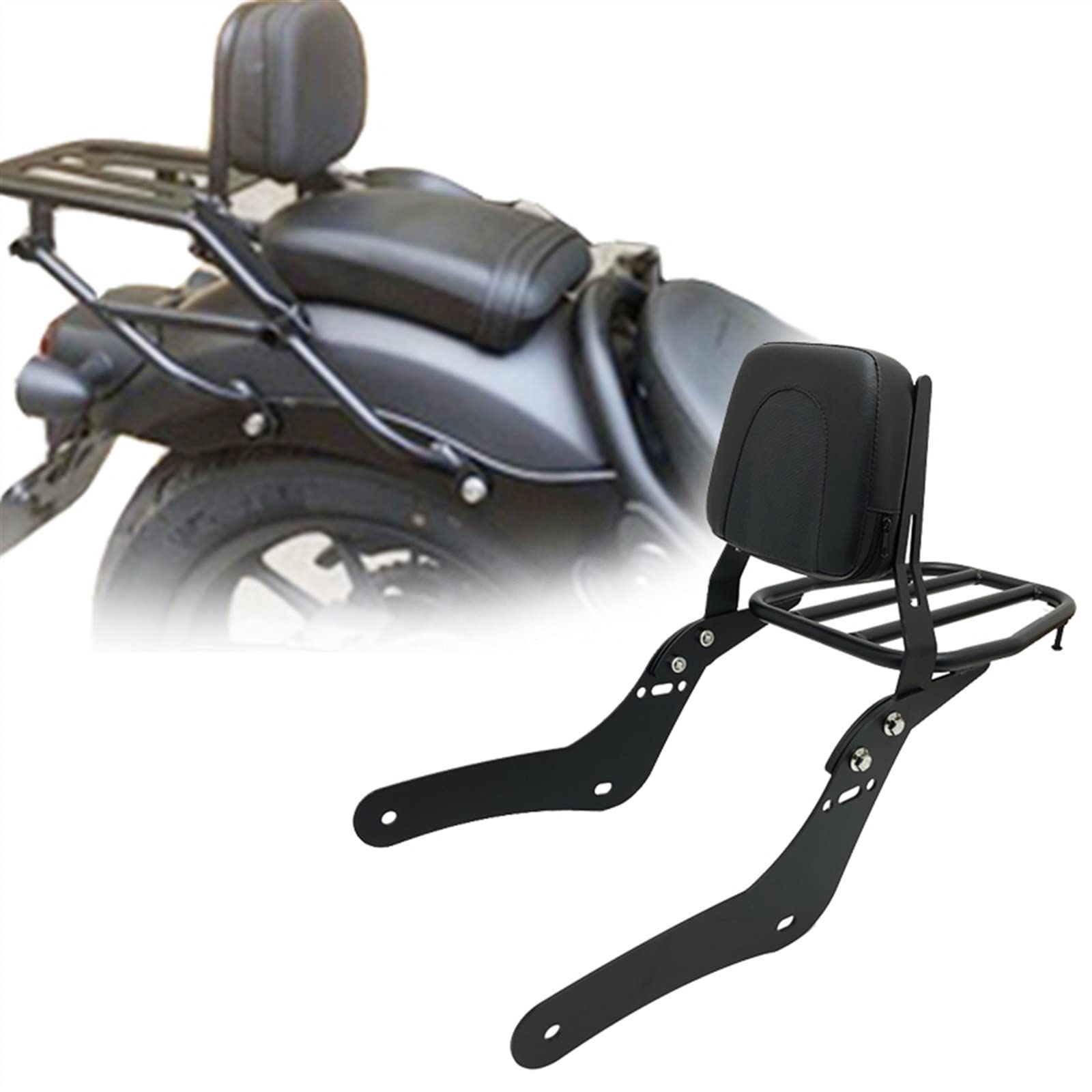 Motorfiets Achter Solo Zadel Bagagerek Ondersteuning Plank Accessoires Voor CMX500 Rebel 300 500 2017-2021