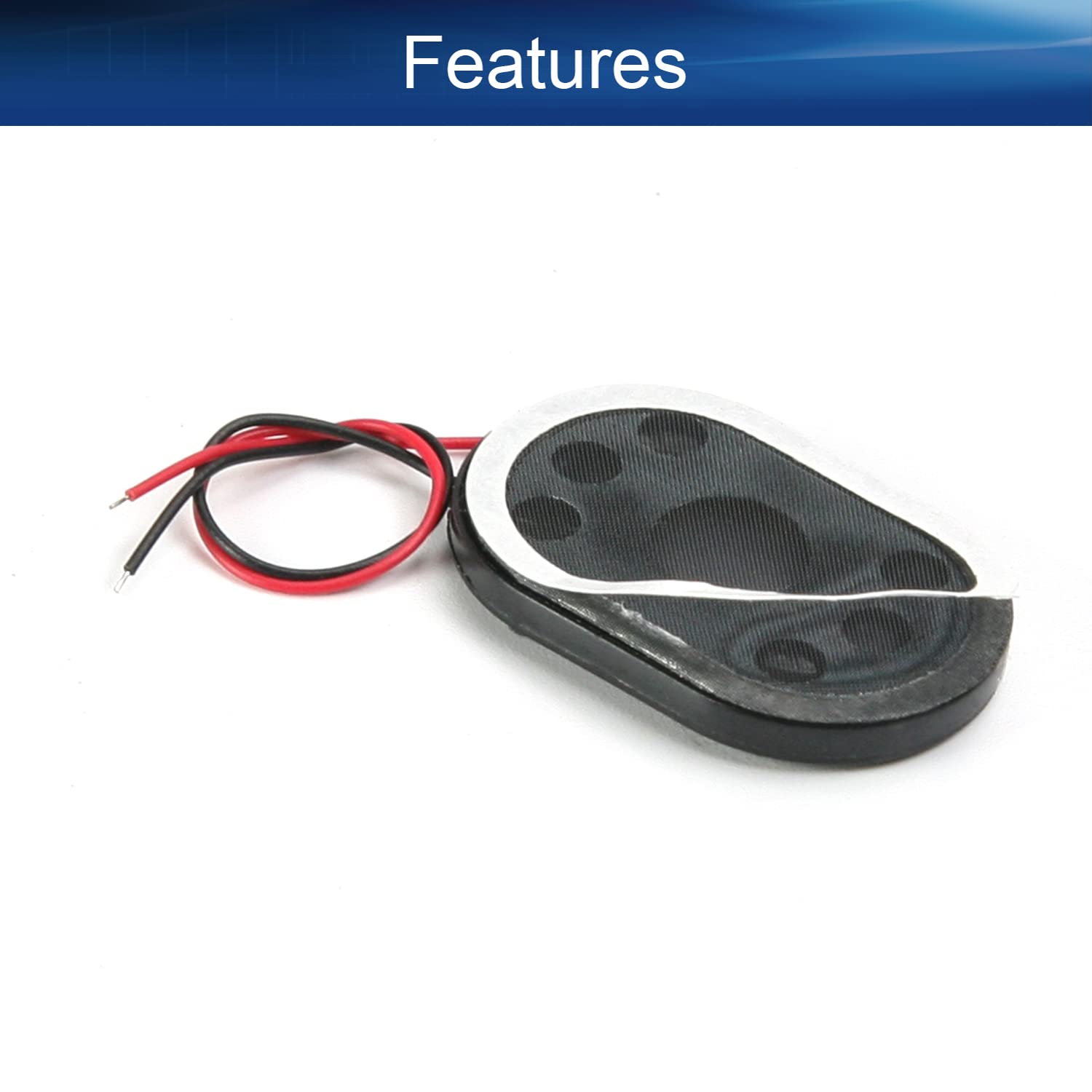 Heyiarbeit Mini Magnetlautsprecher 8 Ohm 1,5W – 4 Stück, 20x30x4 Mm, Für Audio-Projekte & Elektronik