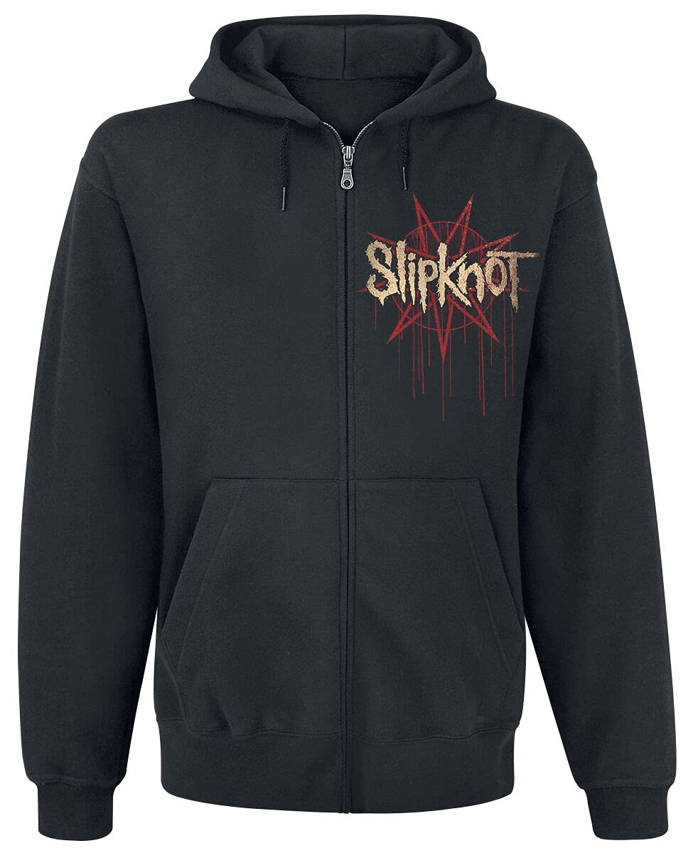 Slipknot Furious Goat Männer Kapuzenjacke schwarz Band-Merch, Bands, Horror