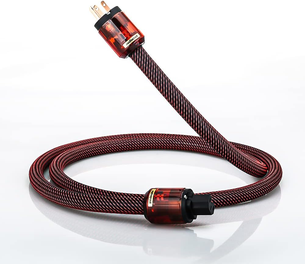 Buy Audiocrast HPC01 HiFi Power Cable 125V 15A, HiEnd Amplifier Power