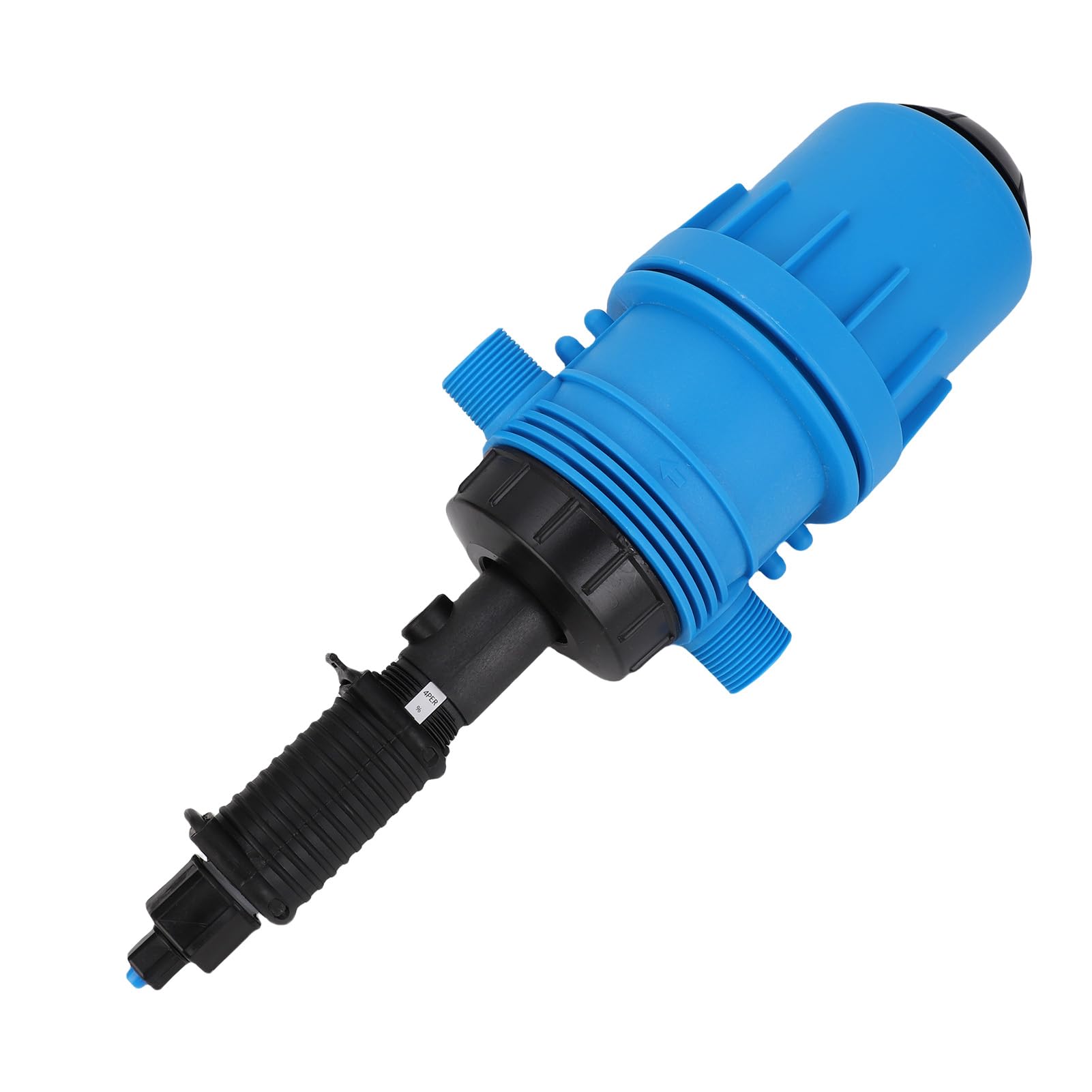 Acouto Inyector de Abono para Riego por Goteo, Bomba Dosificadora Regulable de Plástico 0,4% a 4%, Rosca Macho G1 G3/, Ideal para Jardines e Hidroponía