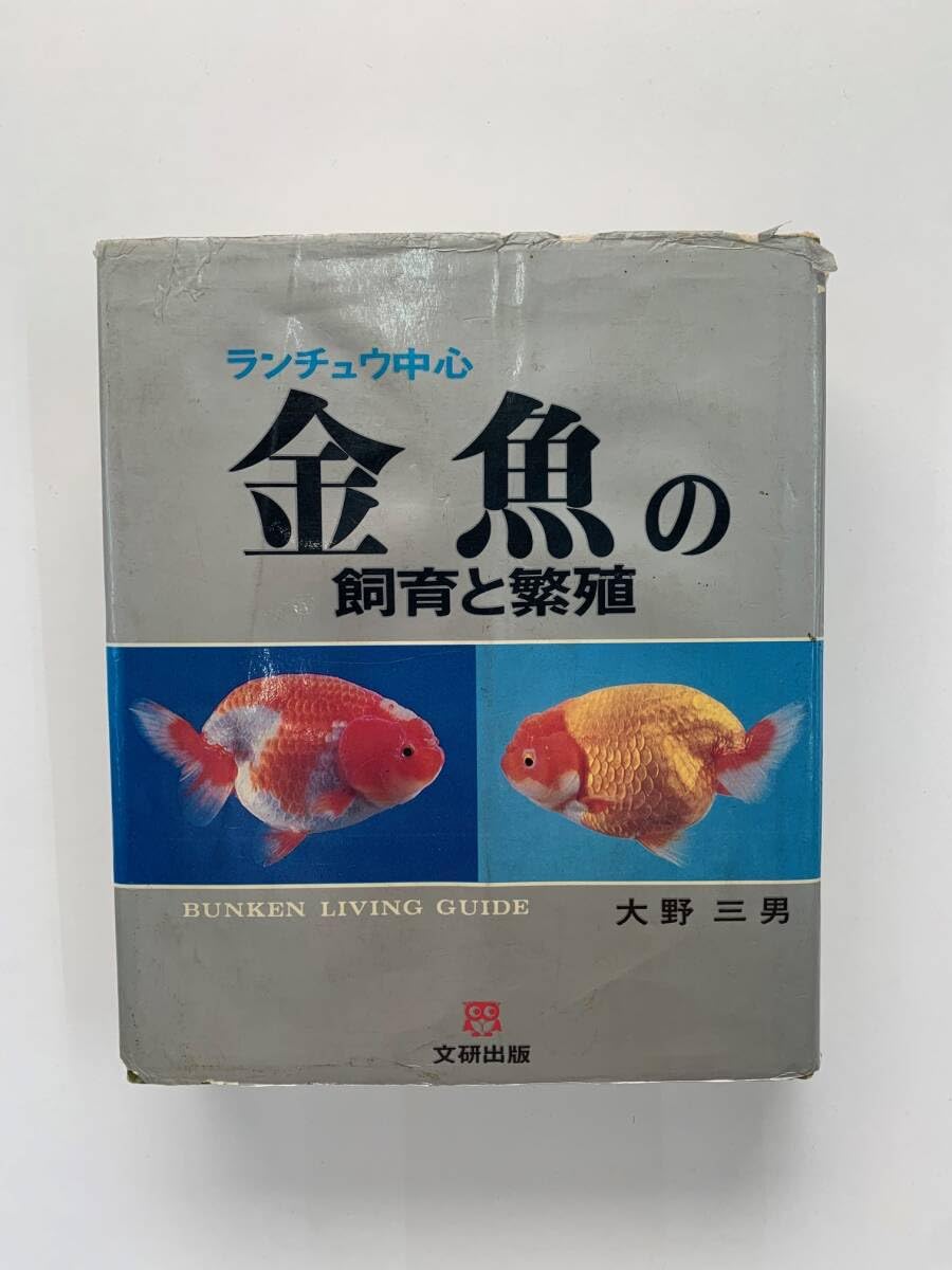 らんちゅう ランチュウ中心 金魚の飼育と繁殖 大野三男 文研出版