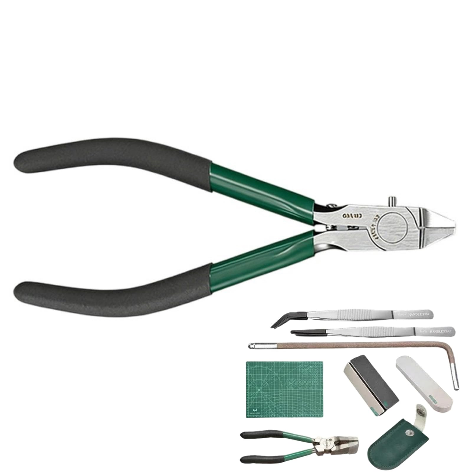 Hzbb Six Piece Set Single Flush Cutter Steel For Hobby Models And Electrical Tasks With Accuracy Interest Side Cutter