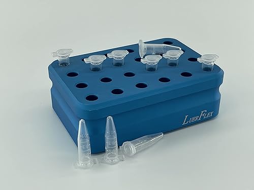 Vista 17 de Tubo de bloque de enfriamiento de aluminio Cool Rack 96 Pozos para 0.0 fl oz 0.0 fl oz 96 PCR Placa Tiras Paquete de 1