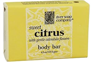 RIVER SOAP Sweet Citrus Natural Soap Bar