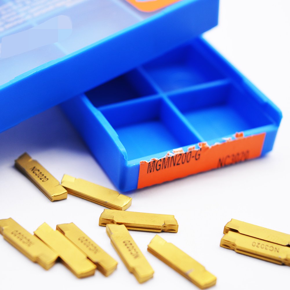 ZIMING-1 10pcs MGMN300-M CNC Carbide Inserts - For Machining Steel & Stainless Steel Parts