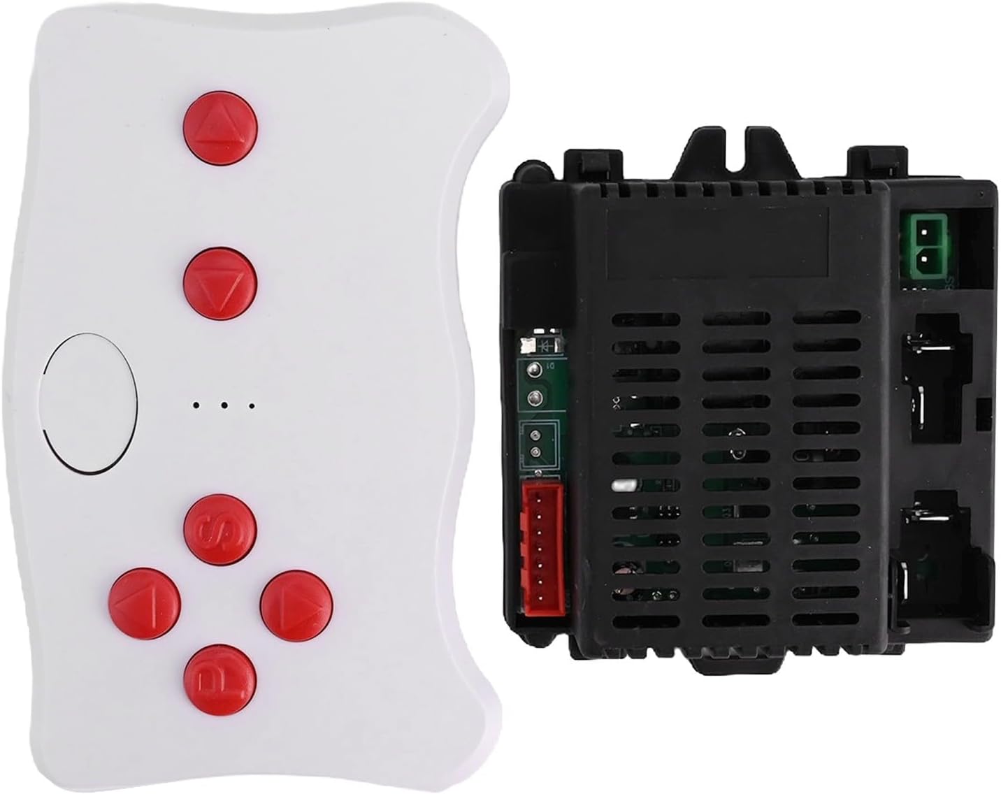 Receiver Electric Motor Control Box 2.4G Wireless Transmitter Module for 6V 12V Kids Ride On Car Weelye RX57 Remote Control System(TX10 and RX57 6V)