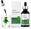 Gotas de Clorofila Líquida, Suplemento Líquido de Clorofila Sabor Menta con Clorofilina, Vitamina C, B12 y Zinc, Gotas de Bienestar Diario de Origen Vegetal, 60 porciones, 2 Fl Oz 1