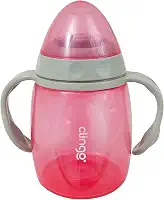 Copo Com Alças E Bico Em Silicone Colors Rosa, Clingo, Rosa