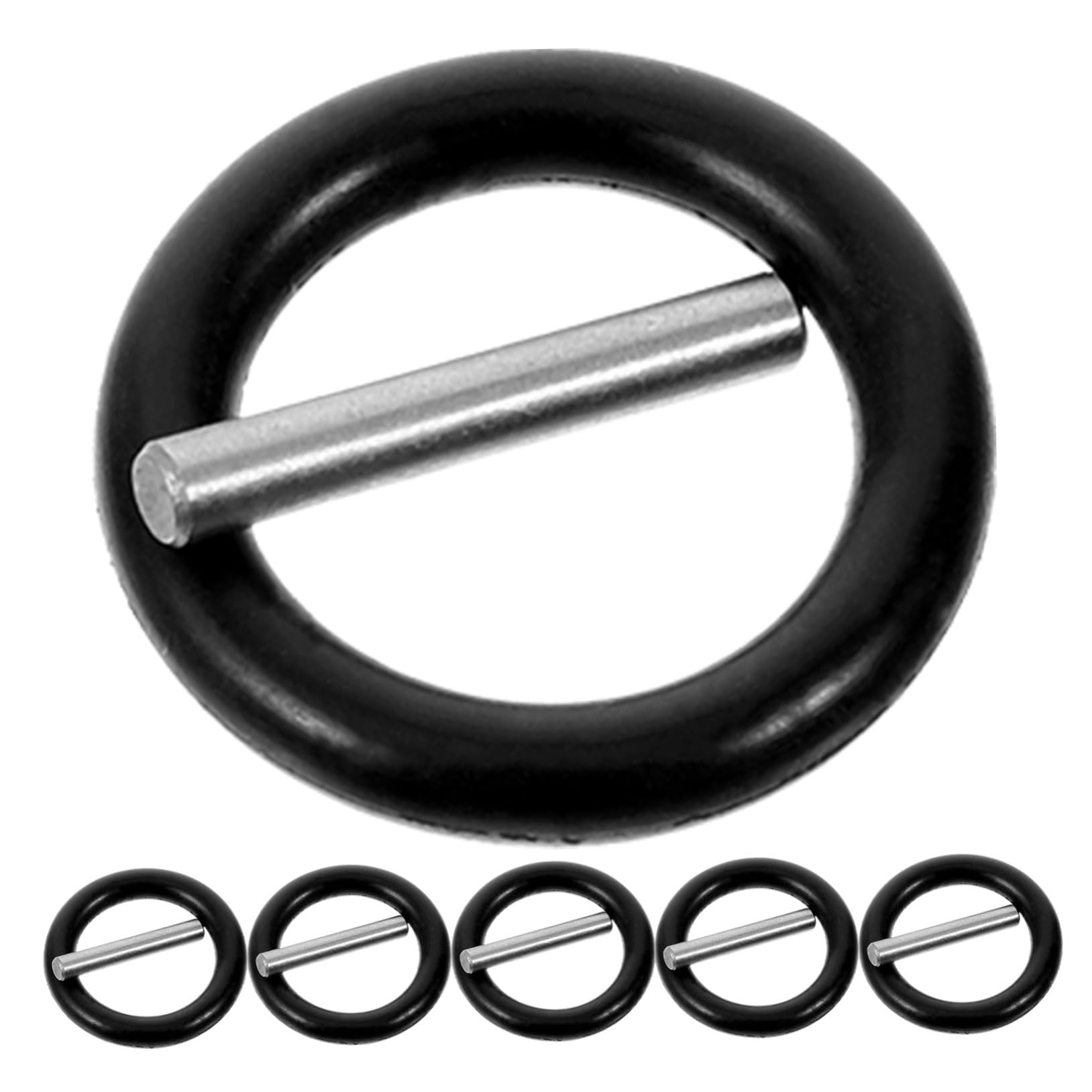 IWOWHERO 6-piece Electric Wrench Socket Retainer Ring Set Spanner Wrench Ring for Fasteners