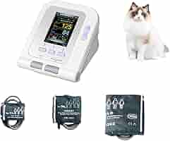 Amazon | Kurflo ペット用血圧計 獣医用電子血圧計 獣医血圧