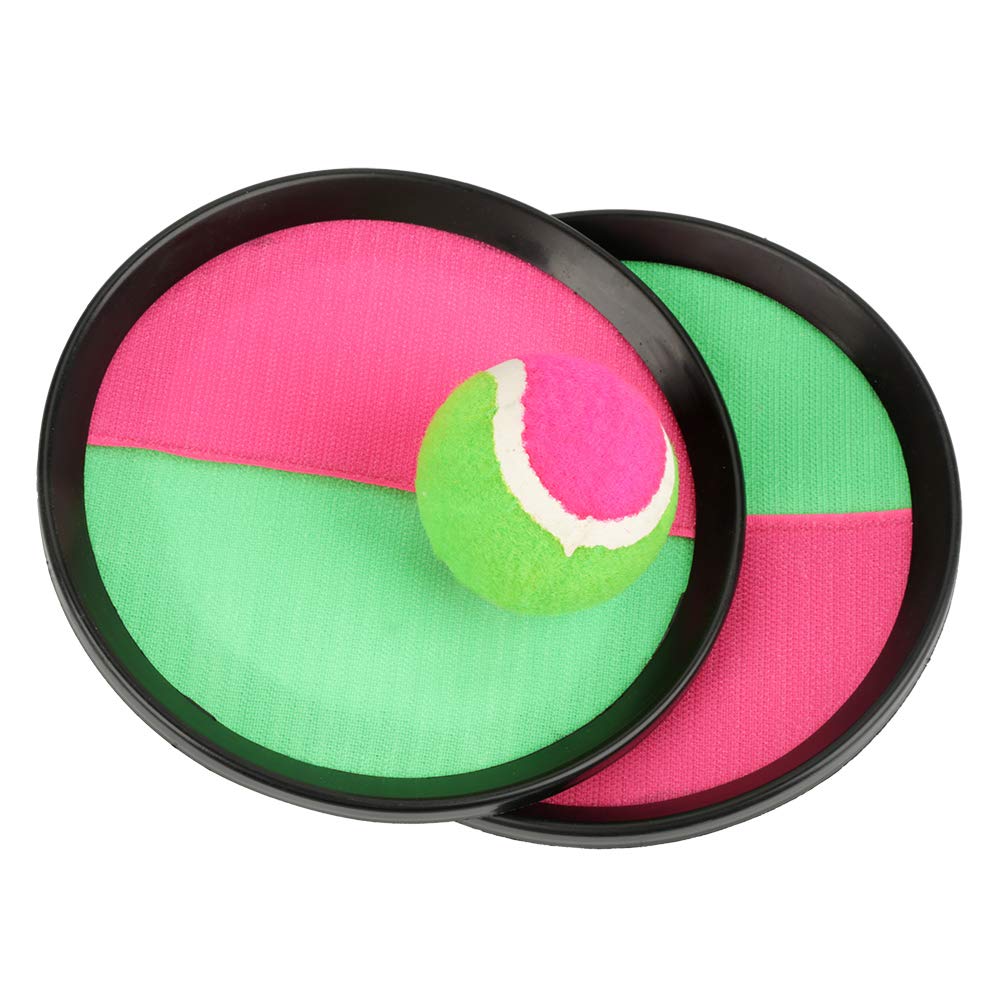 Generic Activité de Jeu de Balle de Jouet de Sport pour Enfants avec Dragonne Réglable et Construction ABS Sûre pour le Jeu de Plage en Plein Air