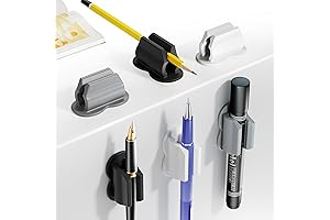 Pack of 6 Upgradeable Pen Holders, with Adhesive