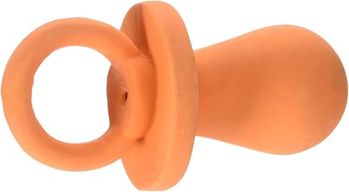 Chupete ético para cachorros de látex de 4 pulgadas, los colores pueden variar