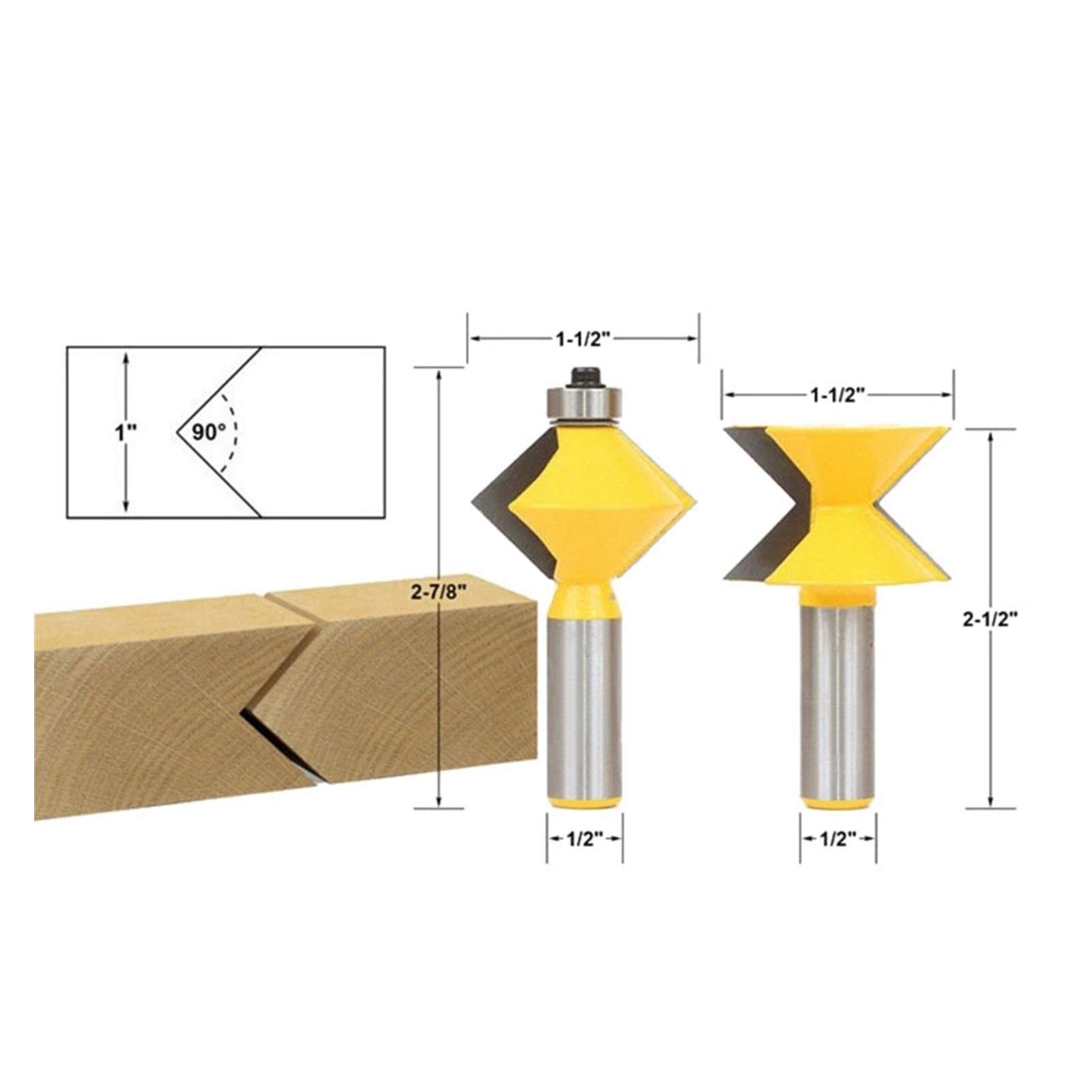 Fresa DIY Estante de moldeo bandas de borde de la carpintería Herramientas fresa Broca Mesa lateral de taladradora CNC Puerta cuchillo Transformación de Madera