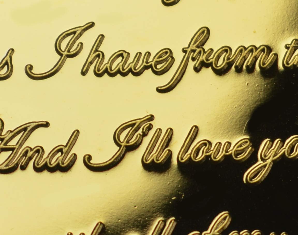 The Commemorative Coin Company HAPPY ANNIVERSARY 24ct Gold Commemorative. Gift/Present. Husband/Wife/Partner/Boyfriend/Girlfriend - Image 5