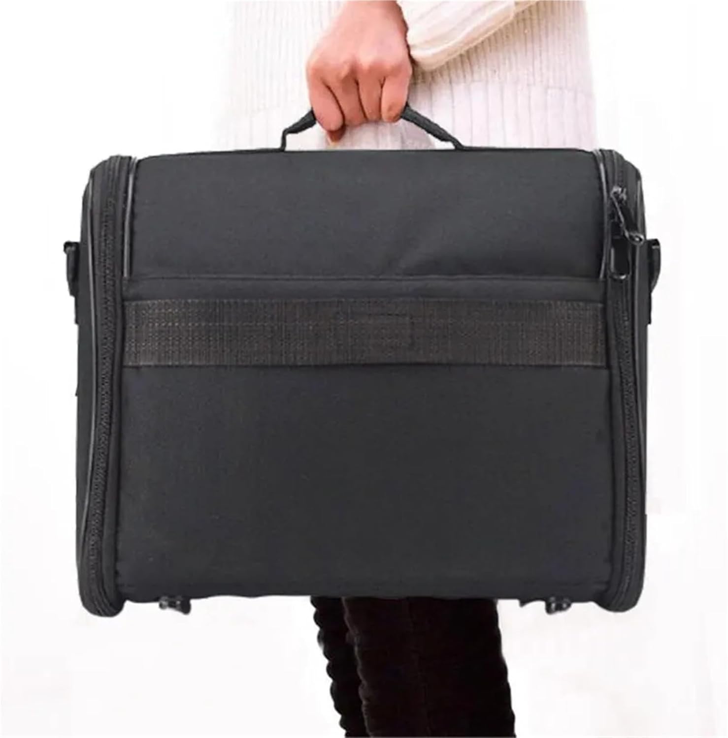 Compatible for Everycom Xgimi Jmgo Projector Storage Bag, Multi-Function Black Carry Case for H1 H2 YG300 YG400 C80 GP70 UC46(Small)