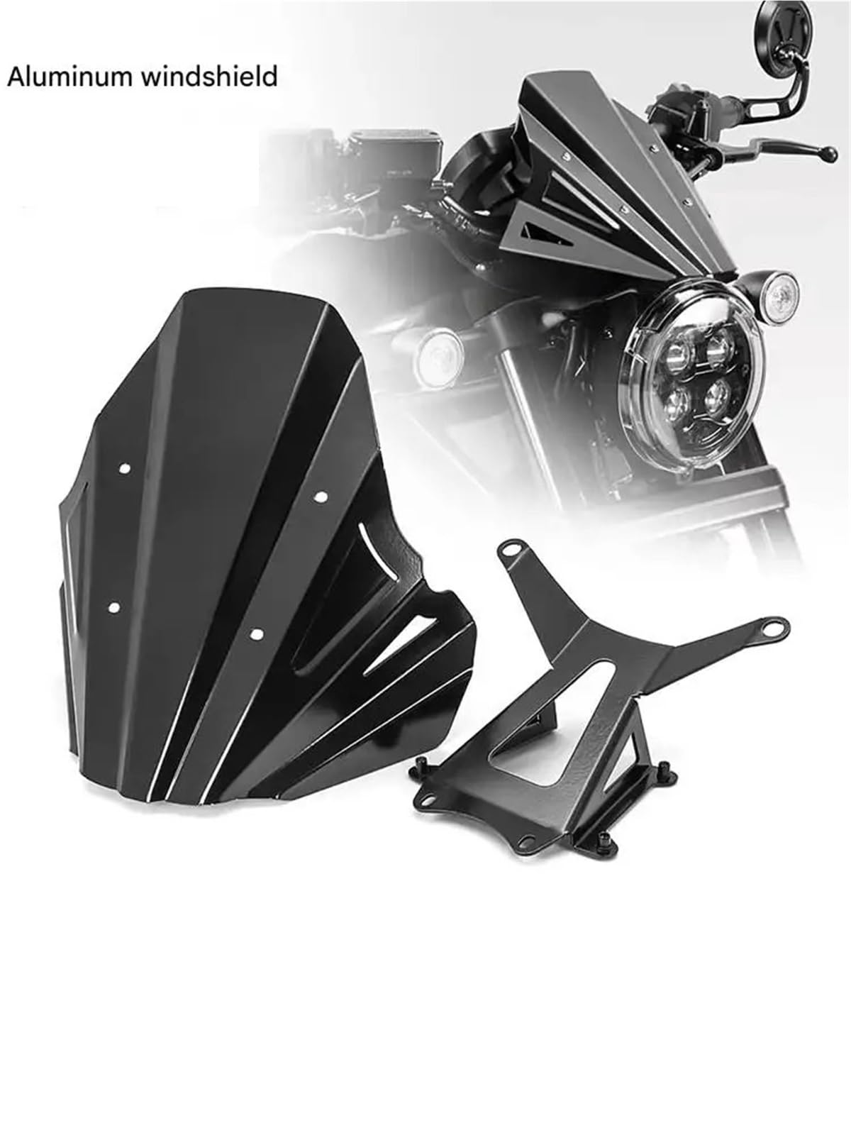 Przednia szyba motocyklowa Pasuje do Hondy CMX1100