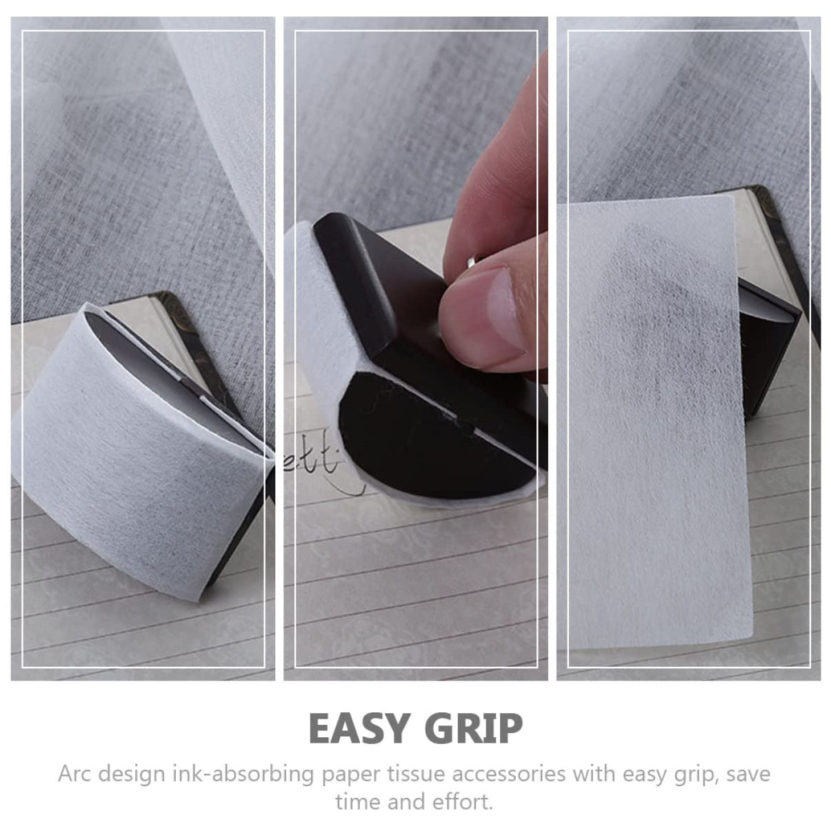 10pezzi Rocker Blotter Per Assorbente Strumento Per Scrittura e Calligrafia Asciugatura Per Stilografiche e Timbri Accessorio Per Scuole e Uffici