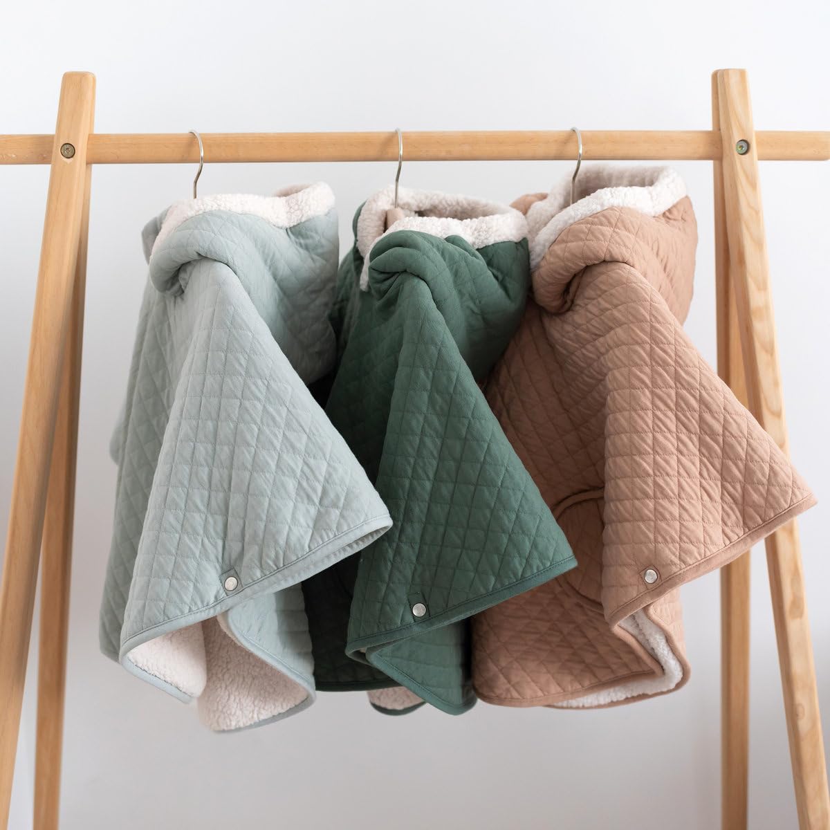 Poncho chaud de voyage Pady quilted Lunar - Bemini