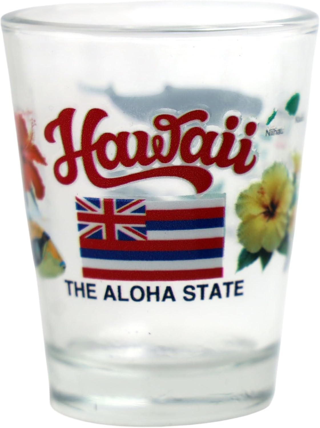 World By Shotglass Hawaii United States USA Souvenir Boxed Shot Glass Set (Set of 6)