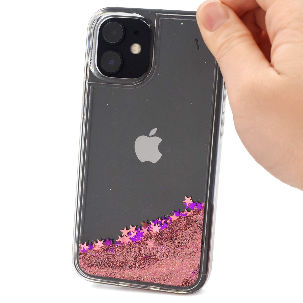 Amazon.co.jp: iPhone 12 mini ケース ラメ が きらきら 動く