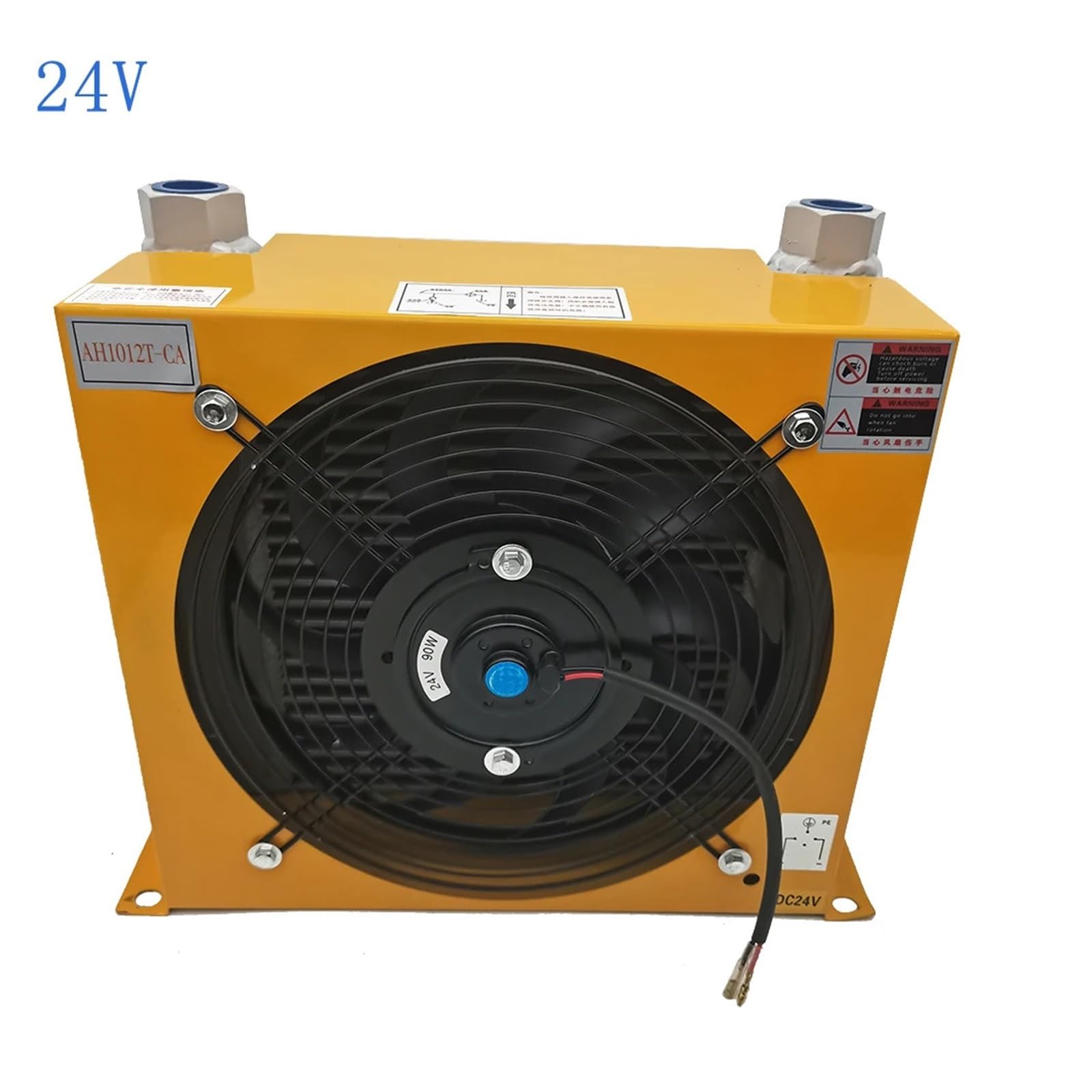 AH1012T-CA Hydrauliczna chłodnica powietrza, 24 V/12 V/380 V Żuraw montowany na ciężarówce Zmodyfikowana chłodnica zbiornika paliwa, chłodnica oleju chłodzona powietrzem(24)