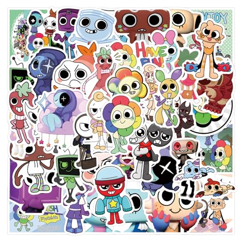 100Pcs Dandys Cartoon World Stickers | Waterproof Vinyl Decals for Laptop Water Bottle Journal Phone Case Scrapbook