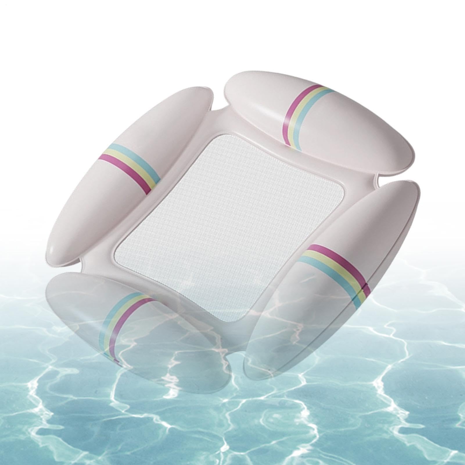 Flotteurs pour piscine en PVC résistant et lit gonflable ergonomique
