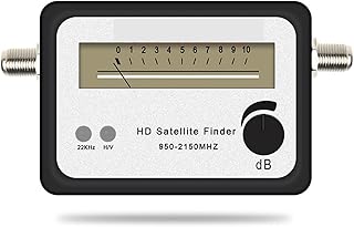 Digital Satellite Finder Digital LCD Satfinder Satellite Finder Alignment Signal Meter Receptor for Dish TV LNB Direc Digital Signal Sat Finder Easy to Use (Color : 9504, Size : Only Device)