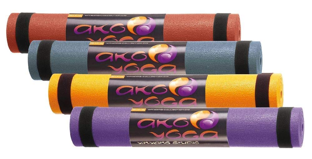 Saraswati Yogamatte Yin-Yang Studio rot 60x183cm 4,5mm dick