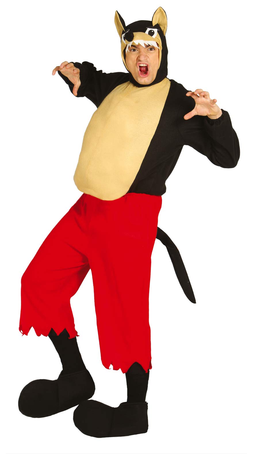 Guirca Disfraz de lobo adulto Medium/Large