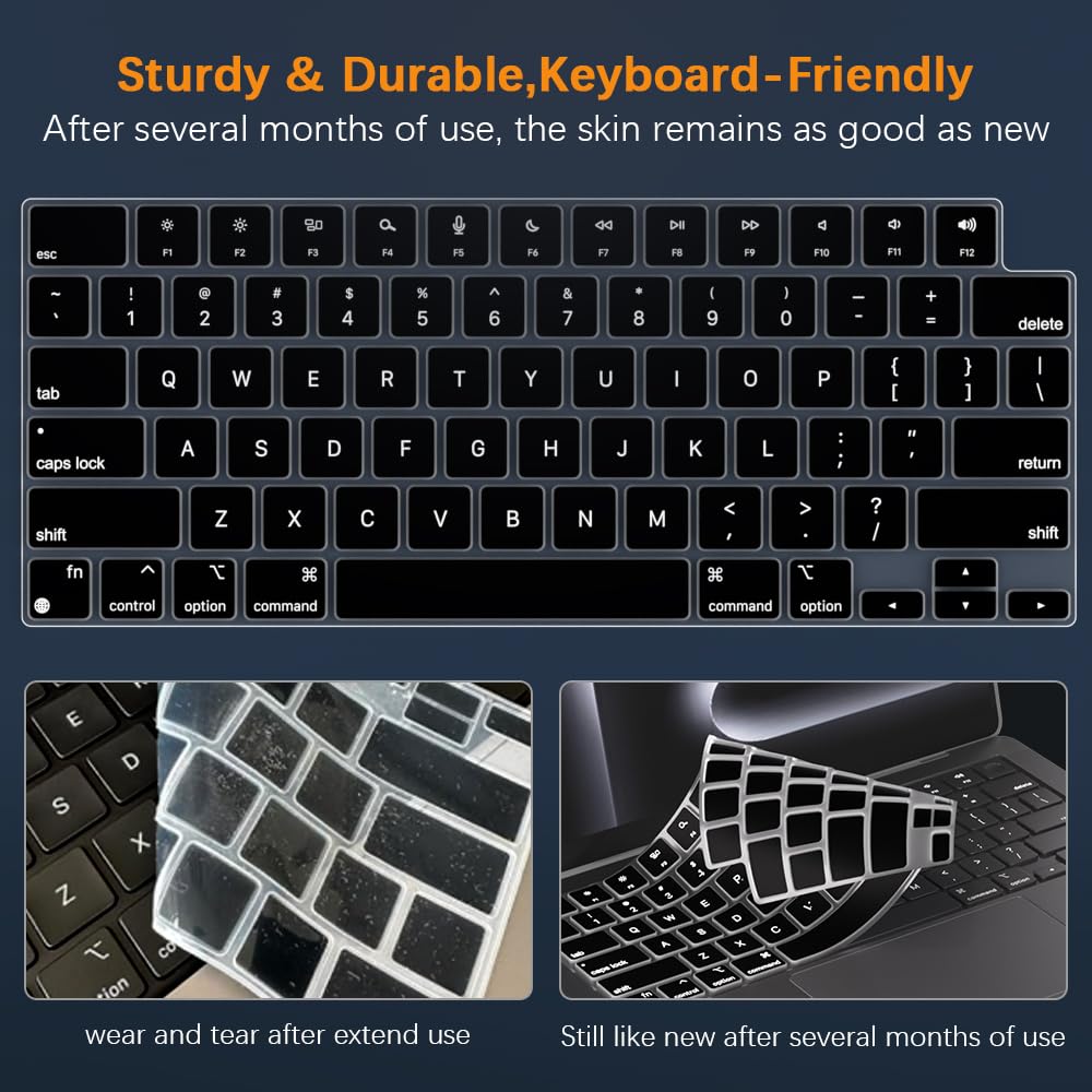 Amazon.co.jp: MasiBloom キーボードカバースキン 2025 MacBook Pro 14