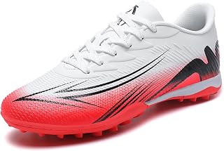 Men's High Top Soccer Shoes with long spikes