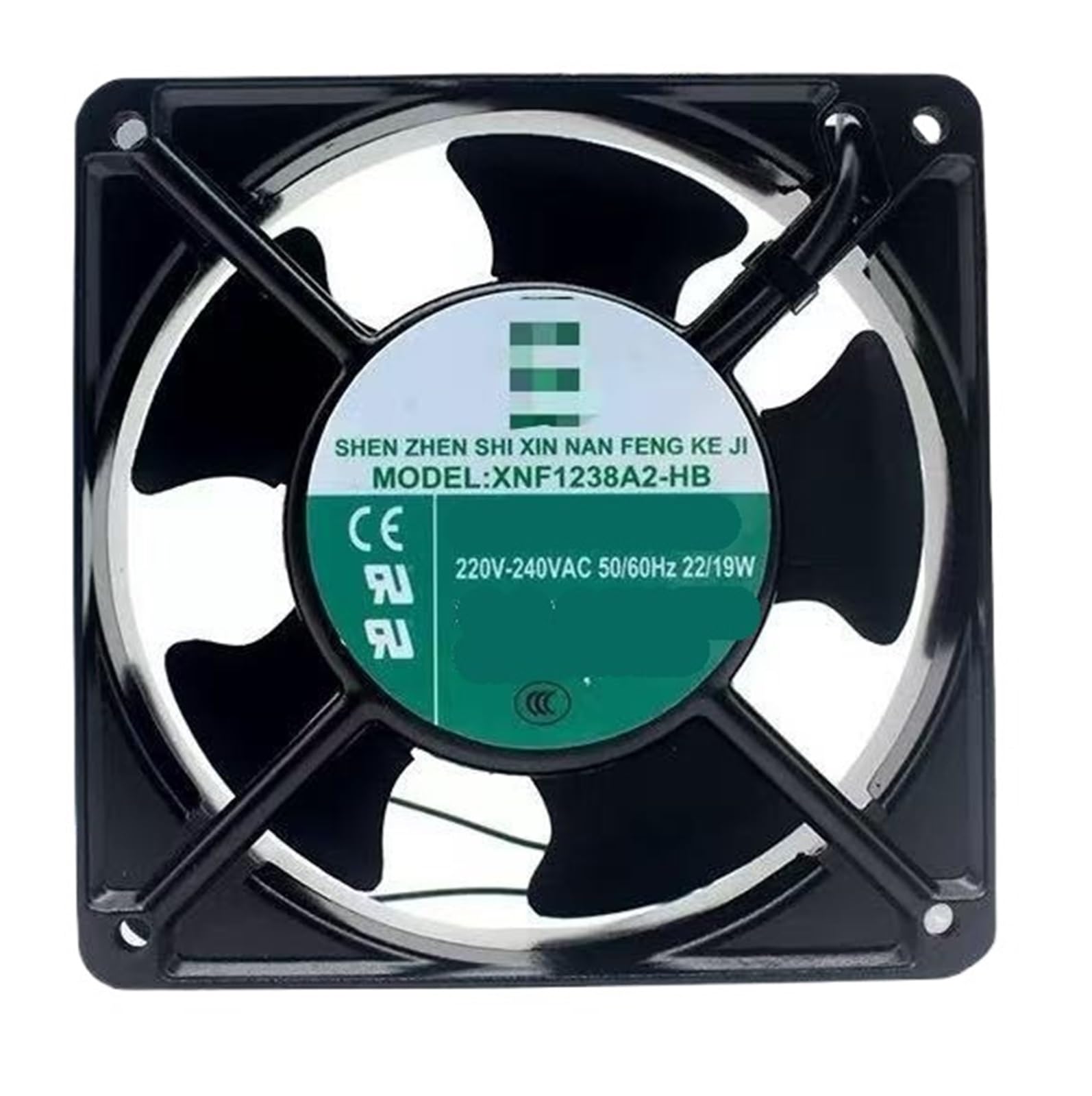 Ventilateur 12038 12CM XNF1238A2-HB anti surchauffe pour armoire électrique et serveur 220V