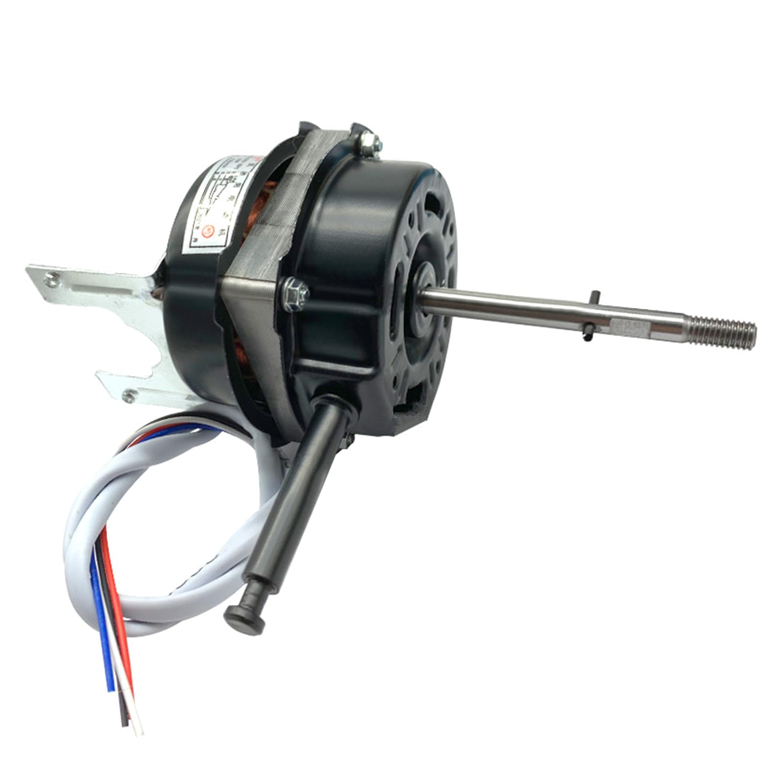 PANGBOER Motor de ventilador eléctrico de doble rodamiento con control remoto, 60 W, ventilador de pared, ventilador de suelo, 18P, repuesto de motor de ventilador de pie