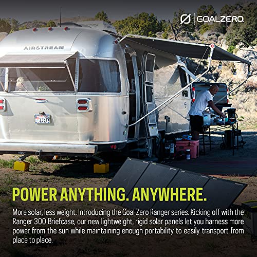 Goal Zero Ranger 300 Briefcase Solar Panels, Portable 300-Watt Solar Panels, Flexible Solar Panels For Outdoor Charging Station #TOP5