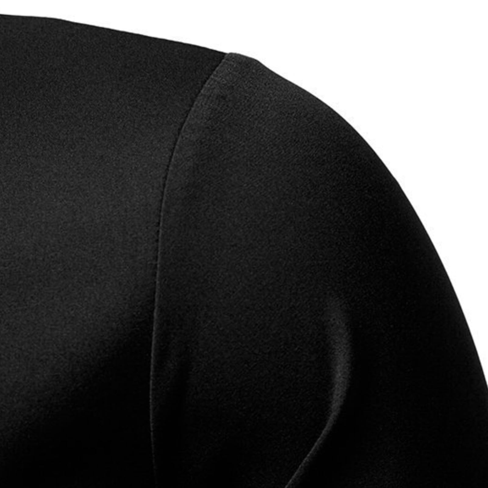 Camicia Henley Uomo Manica Lunga Senza Stropicciature, Tessuto Elastico con Inserti, Taglio Regolare Adatto per Mare, Bowling e Look Casual