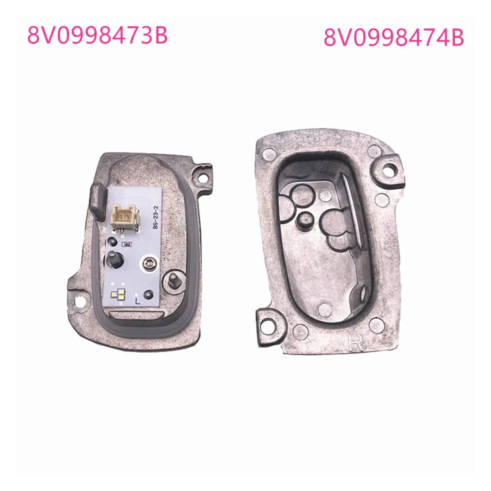 Balasto for faro LED DRL 8V0998473B B011784-A L & R 8V0998474B B011785-A Módulo de Control de luces de circulación diurna for A3 S3 RS3 (Color : 1 pair)