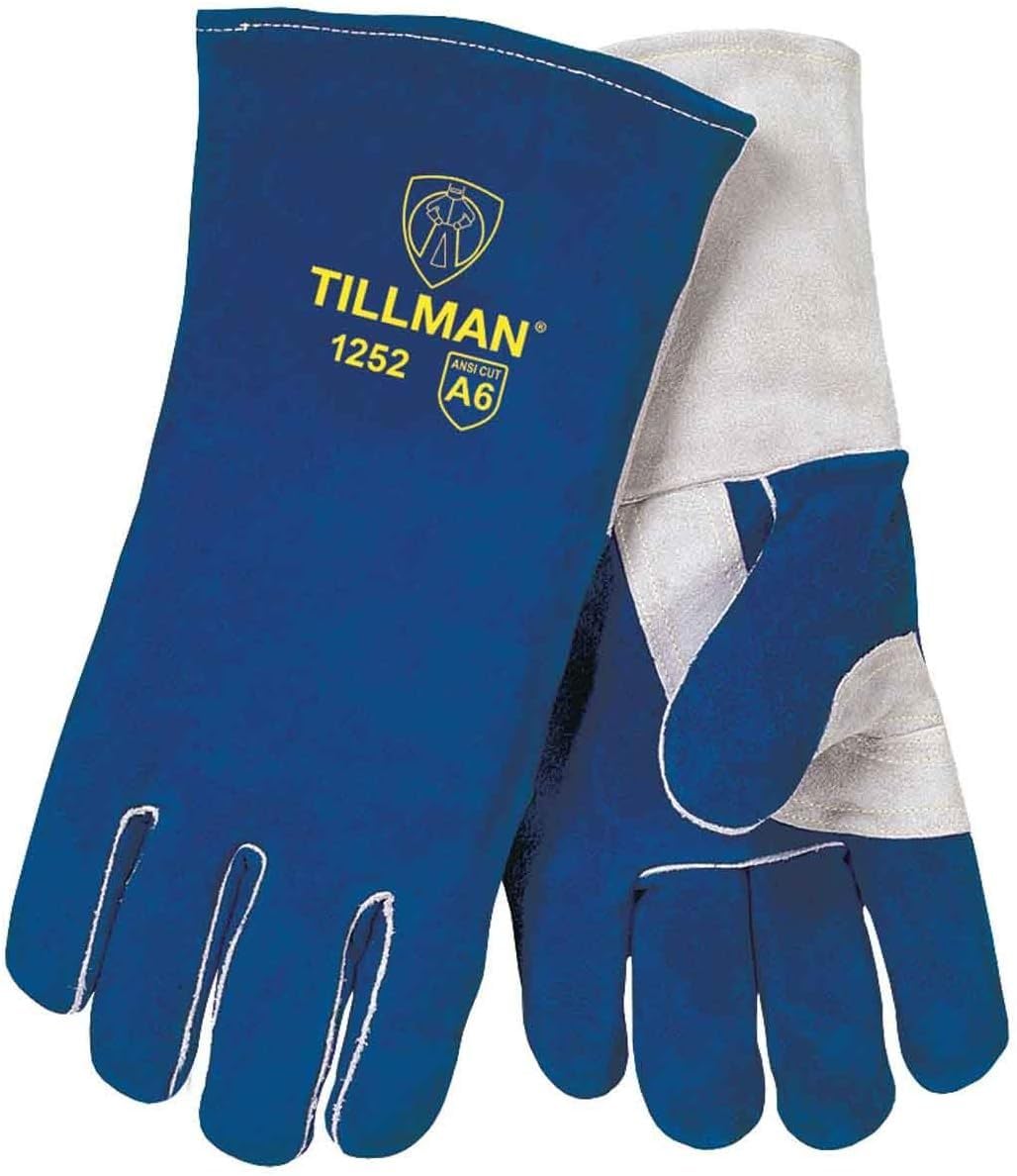 Tillman 1252 Premium Side Split Cowhide Stick Gloves, X-Large