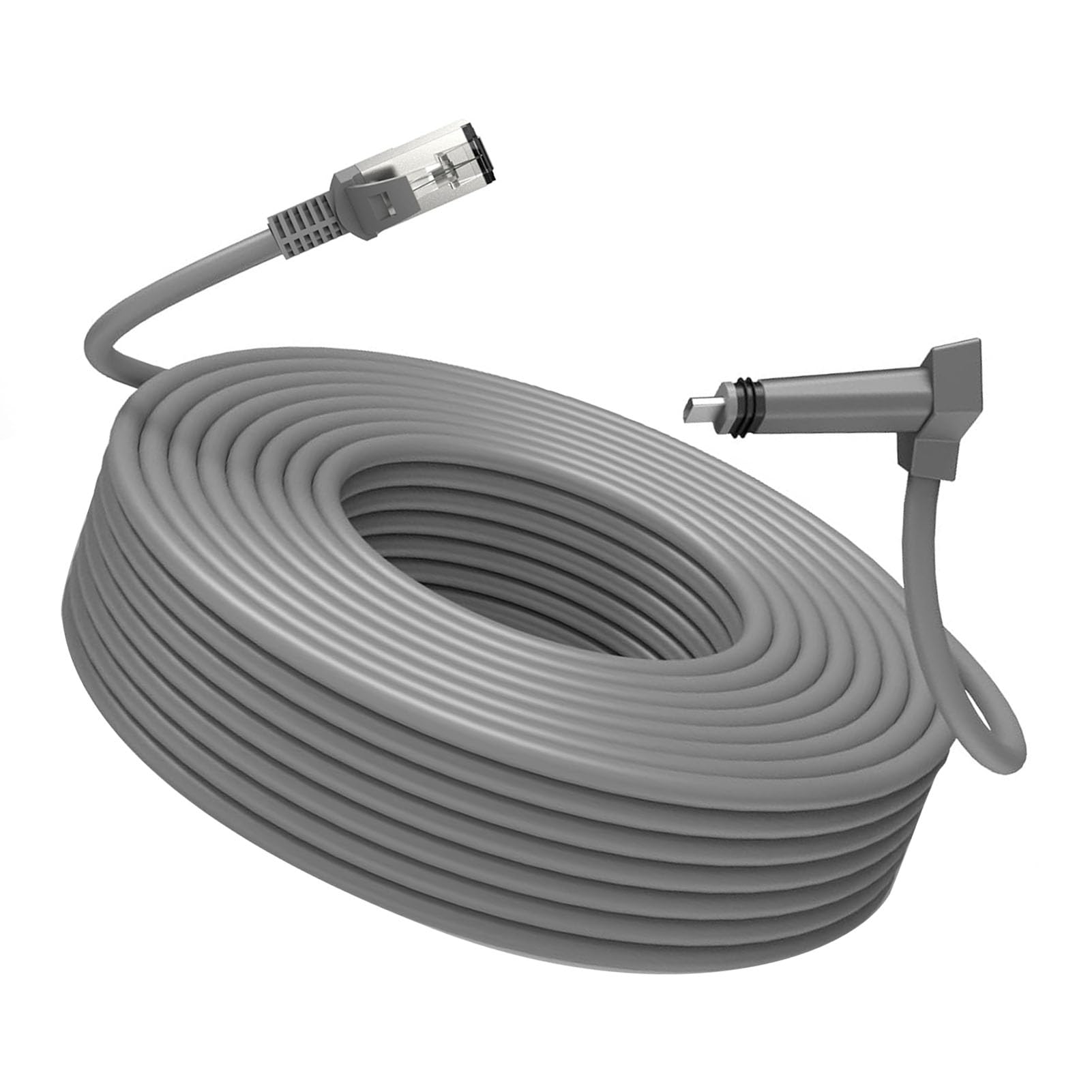 Kabel Satelitarny, Wodoodporny Przedłużacz Męski RJ45 do Anteny Satelitarnej, Mocne Połączenie, łatwa Instalacja Anteny Talerzowej Gen 2 (#5)